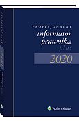 Profesjonalny Informator Prawnika Plus 2020, granatowy (format B5) Profesjonalny Informator Prawnika Plus 2020, granatowy (format B5)